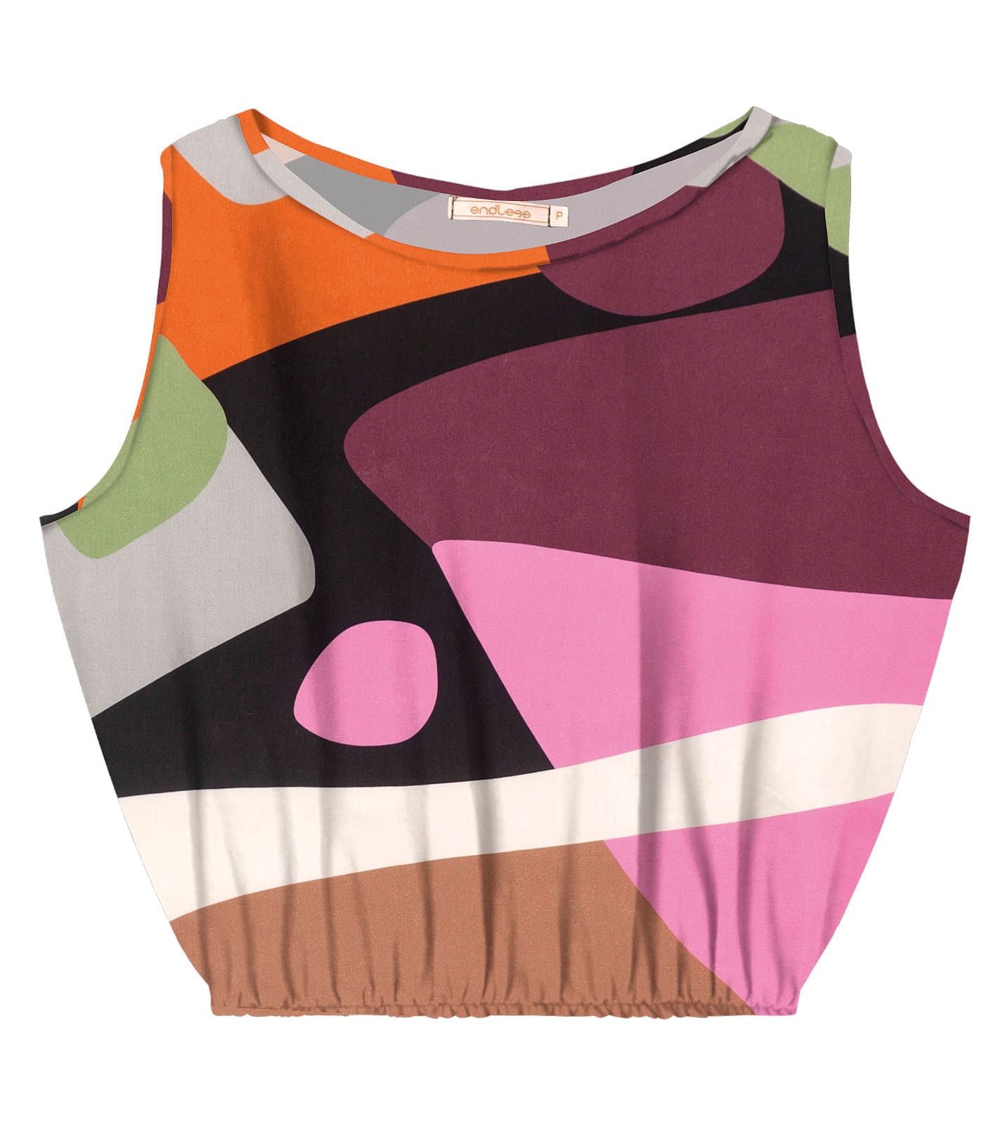 Blusa Feminina Estampada Endless Verde