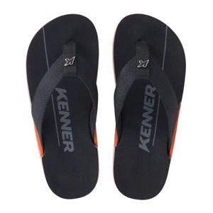 Chinelo Kenner NK6 Pro Laranja/Preto