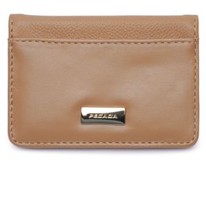 Carteira Pegada Feminina em Couro Caramelo CA001305-02