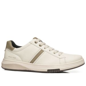 Sapatênis Pegada Masculino em Microfibra Milk 172402-03